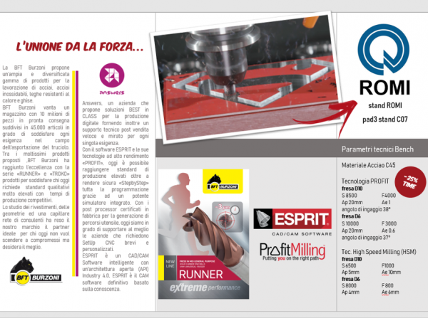 Flyer Profit PARTNER BFT & Romi Italia